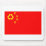 China recycling flag mousepad