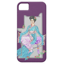 China Rose & Pearls iPhone 5 Cover