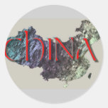 China Round Sticker