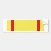 China Service Ribbon Bumper Stickers