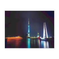 China Shanghai Oriental Pearl Tower Post Cards