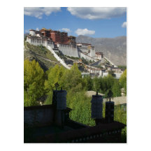 China, Tibet, Lhasa, Potala Palace 2 Postcard