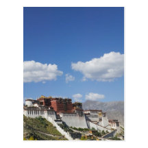 China, Tibet, Lhasa, Potala Palace Post Card