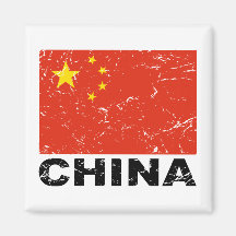 China Vintage Flag Magnets