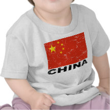 China Vintage Flag Tees