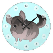 Chinchilla Clock