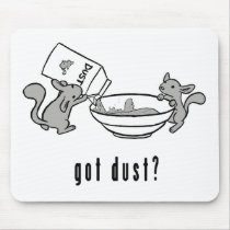 Chinchilla Got Dust Mousepad