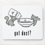 Chinchilla Got Dust Mousepad