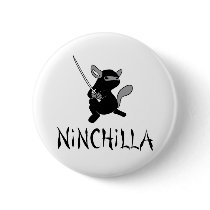 Chinchilla Ninchilla Button