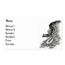 Chine-dragon Cartes De Visite Personnelles