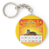 Chinese calendar 2010 key chains
