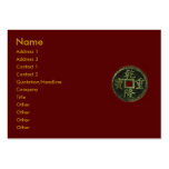 Chinese Coins Business Card