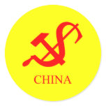 Chinese Communo-Capitalism stickers
