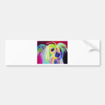 Chinese Crested #1 Bumper Stickers