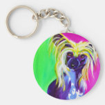 Chinese Crested #1 Keychain