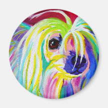 Chinese Crested #2 Refrigerator Magnet