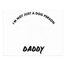 chinese crested Dog Daddy Postcards