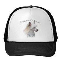 Chinese Crested (powder) Dad 2 Hats