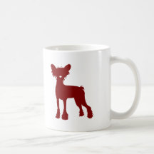 Chinese Crested (Red) Coffee Mugs