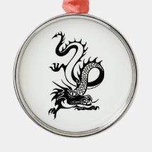 Chinese Dragon (13) Christmas Ornaments