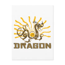 Chinese Dragon Chinese Zodiac Dragon T-Shirt Post Card