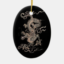 Chinese Dragon Christmas Ornament