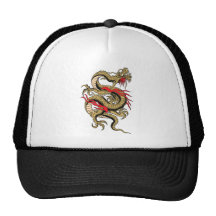 Chinese Dragon customizable designs Trucker Hat