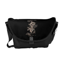 Chinese Dragon Messenger Bag