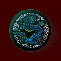 Chinese Dragon Ornament buttons