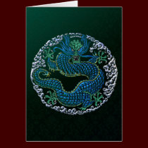 Chinese Dragon Ornament cards