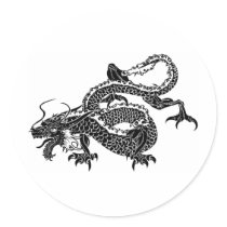 Chinese Dragon Sticker