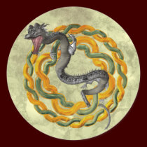 Chinese Dragon stickers