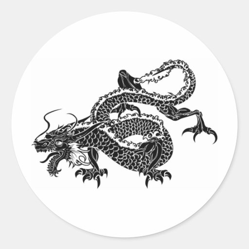 Chinese Dragon Sticker