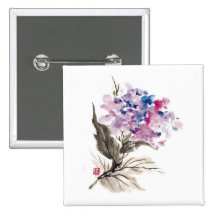 chinese flower template buttons