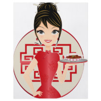 Chinese girl personalized flyer
