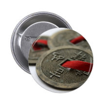 Chinese Good Luck Coins Pins