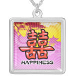 Chinese Happiness Symbol Necklace