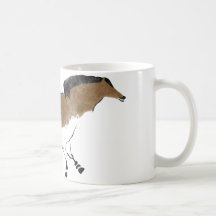 Chinese Horse Coffee Mugs