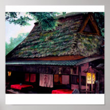 chinese house poster