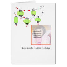 Chinese Lantern photo card