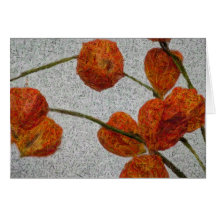 Chinese Lanterns - Card