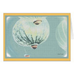 Chinese Lanterns, Pretty & Cheerful Card