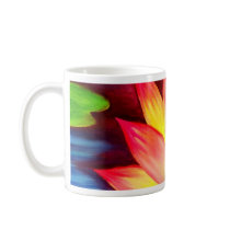 Chinese Lotus Water Lily Flower Art - Multi Mugs