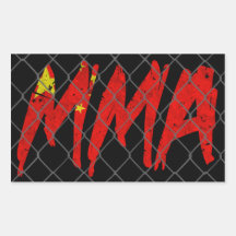 Chinese MMA Sticker