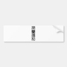 Chinese name for Bradley 20482_0.pdf Bumper Sticker
