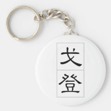 Chinese name for Gordon 20605_2.pdf Keychain