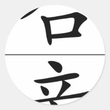 Chinese name for Hardy 20615_1.pdf Round Stickers