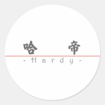 Chinese name for Hardy 20615_4.pdf Sticker