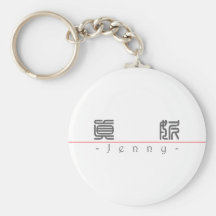 Chinese name for Jenny 20171_0.pdf Key Chain