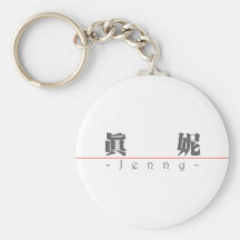Chinese name for Jenny 20171_3.pdf Keychains